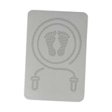 Maxbell Jump Rope Mat for Home Gym Flooring Thick Floor Protection Rope Skipping Pad Gray