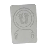 Maxbell Jump Rope Mat for Home Gym Flooring Thick Floor Protection Rope Skipping Pad Gray