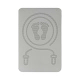 Maxbell Jump Rope Mat for Home Gym Flooring Thick Floor Protection Rope Skipping Pad Gray