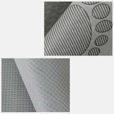 Maxbell Jump Rope Mat for Home Gym Flooring Thick Floor Protection Rope Skipping Pad Gray