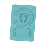 Maxbell Jump Rope Mat for Home Gym Flooring Thick Floor Protection Rope Skipping Pad Blue