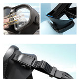 Maxbell Diving Glasses Lightweight Snorkel Gear for Water Sports Underwater Swimming Black