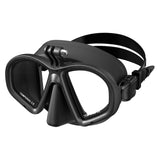 Maxbell Diving Glasses Lightweight Snorkel Gear for Water Sports Underwater Swimming Black