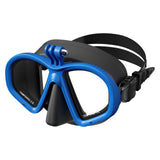 Maxbell Diving Glasses Lightweight Snorkel Gear for Water Sports Underwater Swimming Black Blue