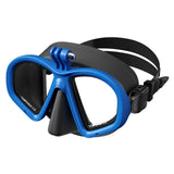 Maxbell Diving Glasses Lightweight Snorkel Gear for Water Sports Underwater Swimming Black Blue