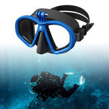 Maxbell Diving Glasses Lightweight Snorkel Gear for Water Sports Underwater Swimming Black Blue