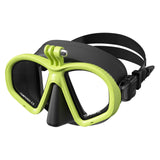 Maxbell Diving Glasses Lightweight Snorkel Gear for Water Sports Underwater Swimming Black Green