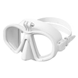 Maxbell Diving Glasses Lightweight Snorkel Gear for Water Sports Underwater Swimming White