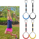Maxbell Strength Training Ring for Boys Girls Gymnastics Ring for Exercise Household Red