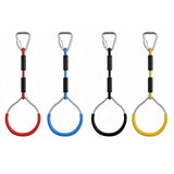 Maxbell Strength Training Ring for Boys Girls Gymnastics Ring for Exercise Household Red