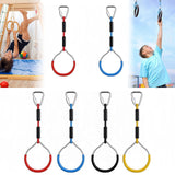 Maxbell Strength Training Ring for Boys Girls Gymnastics Ring for Exercise Household Red