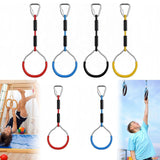 Maxbell Strength Training Ring for Boys Girls Gymnastics Ring for Exercise Household Red