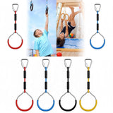 Maxbell Strength Training Ring for Boys Girls Gymnastics Ring for Exercise Household Red