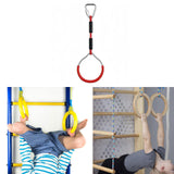 Maxbell Strength Training Ring for Boys Girls Gymnastics Ring for Exercise Household Red