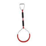 Maxbell Strength Training Ring for Boys Girls Gymnastics Ring for Exercise Household Red