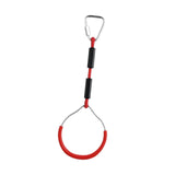 Maxbell Strength Training Ring for Boys Girls Gymnastics Ring for Exercise Household Red