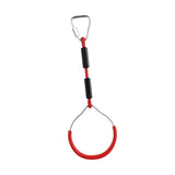 Maxbell Strength Training Ring for Boys Girls Gymnastics Ring for Exercise Household Red