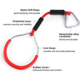 Maxbell Strength Training Ring for Boys Girls Gymnastics Ring for Exercise Household Red
