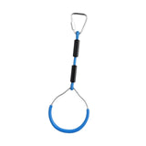 Maxbell Strength Training Ring for Boys Girls Gymnastics Ring for Exercise Household Blue