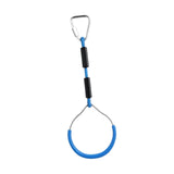 Maxbell Strength Training Ring for Boys Girls Gymnastics Ring for Exercise Household Blue