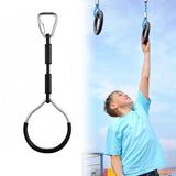 Maxbell Strength Training Ring for Boys Girls Gymnastics Ring for Exercise Household Black