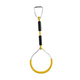 Maxbell Strength Training Ring for Boys Girls Gymnastics Ring for Exercise Household Yellow