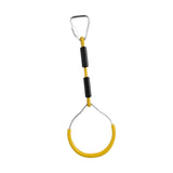 Maxbell Strength Training Ring for Boys Girls Gymnastics Ring for Exercise Household Yellow