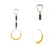 Maxbell Strength Training Ring for Boys Girls Gymnastics Ring for Exercise Household Yellow