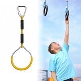Maxbell Strength Training Ring for Boys Girls Gymnastics Ring for Exercise Household Yellow
