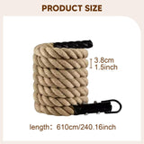 Gym Climbing Rope for Adults Workout Rope for Competition Sports Working Out 6.1m