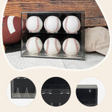 Maxbell Baseball Display Case Clear Autograph Dustproof Baseball Ball Display Holder
