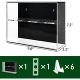 Maxbell Baseball Display Case Clear Autograph Dustproof Baseball Ball Display Holder