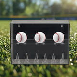 Maxbell Baseball Display Case Clear Autograph Dustproof Baseball Ball Display Holder