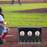 Maxbell Baseball Display Case Clear Autograph Dustproof Baseball Ball Display Holder