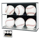 Maxbell Baseball Display Case Clear Autograph Dustproof Baseball Ball Display Holder