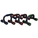 Maxbell Push up Handles Stands Sturdy Push up Handles for Home Gym Calisthenics Fitness red