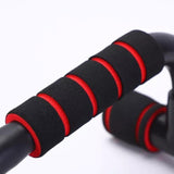 Maxbell Push up Handles Stands Sturdy Push up Handles for Home Gym Calisthenics Fitness red