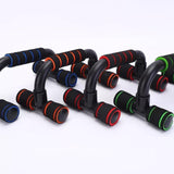 Maxbell Push up Handles Stands Sturdy Push up Handles for Home Gym Calisthenics Fitness red