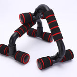 Maxbell Push up Handles Stands Sturdy Push up Handles for Home Gym Calisthenics Fitness red