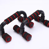 Maxbell Push up Handles Stands Sturdy Push up Handles for Home Gym Calisthenics Fitness red