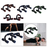 Maxbell Push up Handles Stands Sturdy Push up Handles for Home Gym Calisthenics Fitness red