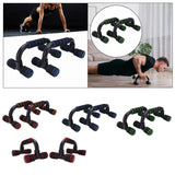 Maxbell Push up Handles Stands Sturdy Push up Handles for Home Gym Calisthenics Fitness red