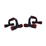 Maxbell Push up Handles Stands Sturdy Push up Handles for Home Gym Calisthenics Fitness red