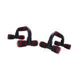 Maxbell Push up Handles Stands Sturdy Push up Handles for Home Gym Calisthenics Fitness red