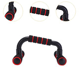 Maxbell Push up Handles Stands Sturdy Push up Handles for Home Gym Calisthenics Fitness red