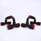 Maxbell Push up Handles Stands Sturdy Push up Handles for Home Gym Calisthenics Fitness red