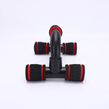 Maxbell Push up Handles Stands Sturdy Push up Handles for Home Gym Calisthenics Fitness red