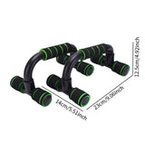 Maxbell Push up Handles Stands Sturdy Push up Handles for Home Gym Calisthenics Fitness green
