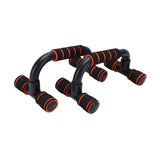 Maxbell Push up Handles Stands Sturdy Push up Handles for Home Gym Calisthenics Fitness orange