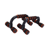 Maxbell Push up Handles Stands Sturdy Push up Handles for Home Gym Calisthenics Fitness orange